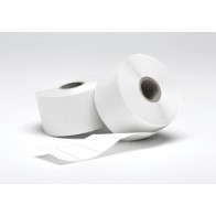 Etikety na kotúči 50x100 mm (VxŠ), biele plastové, 700 ks, 40, IN